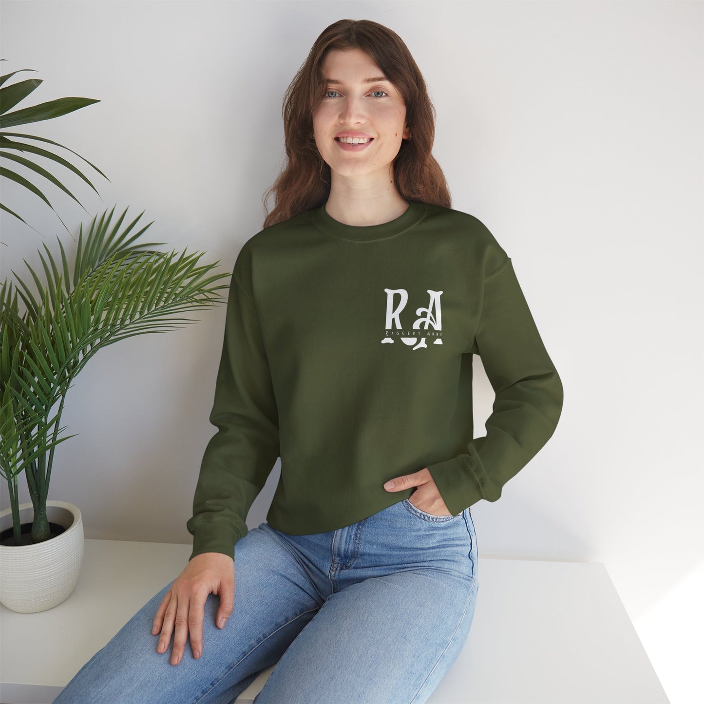 RA Pocket Logo Crewneck Sweatshirt