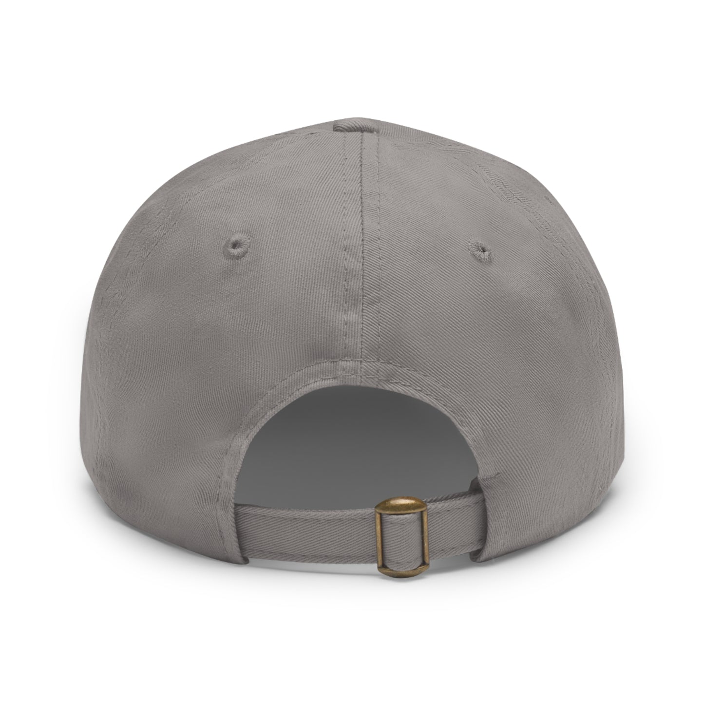 RA Dad Hat with Leather Patch