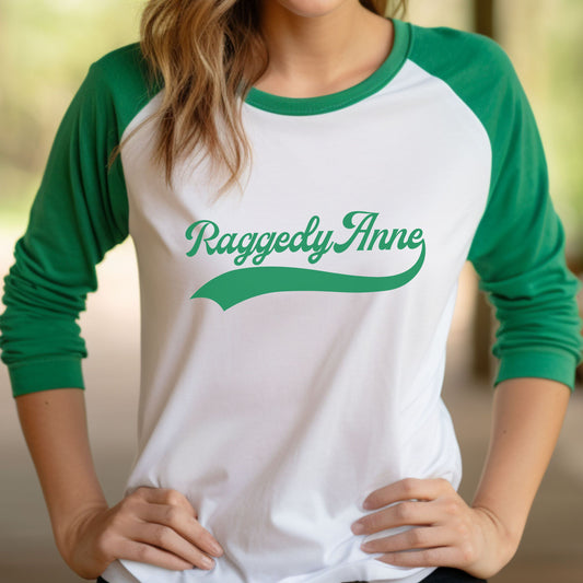 Raggedy Anne Baseball Tee