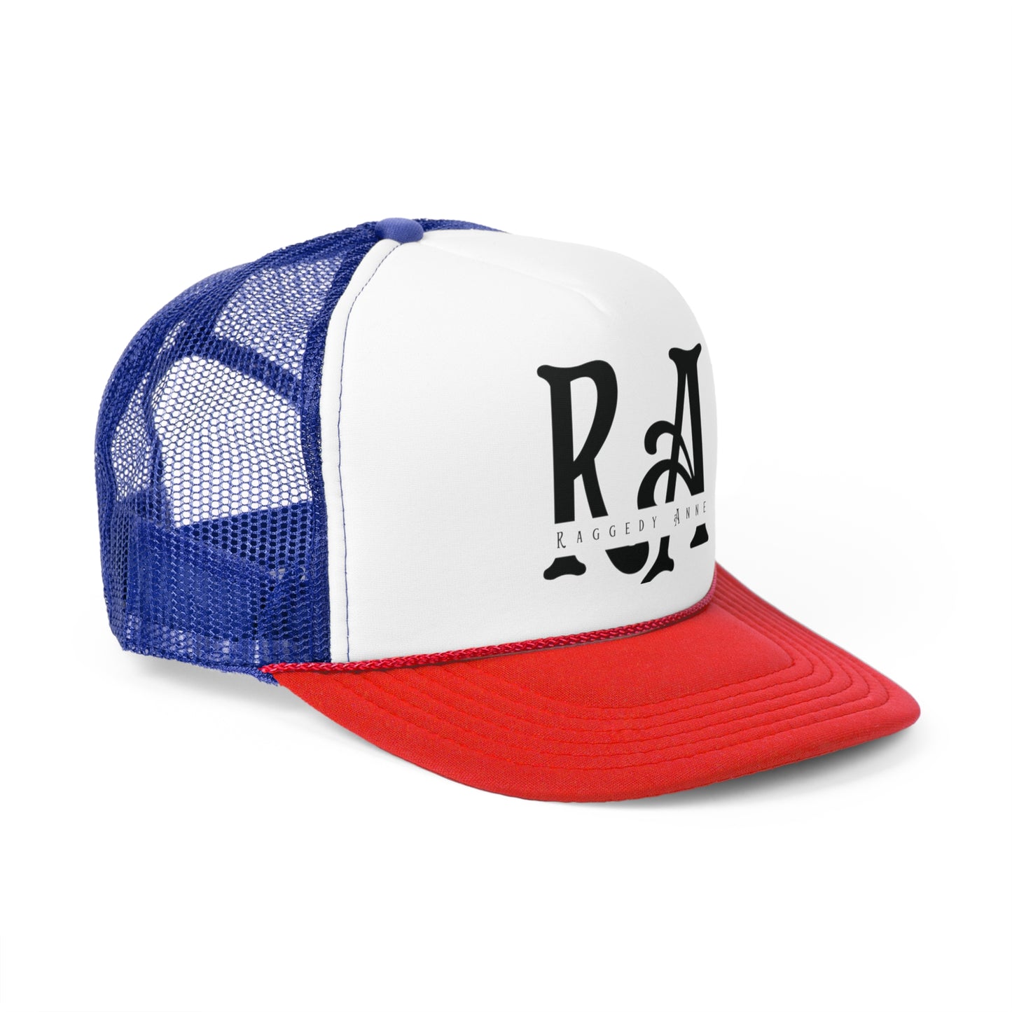 RA Black Logo Trucker Hat